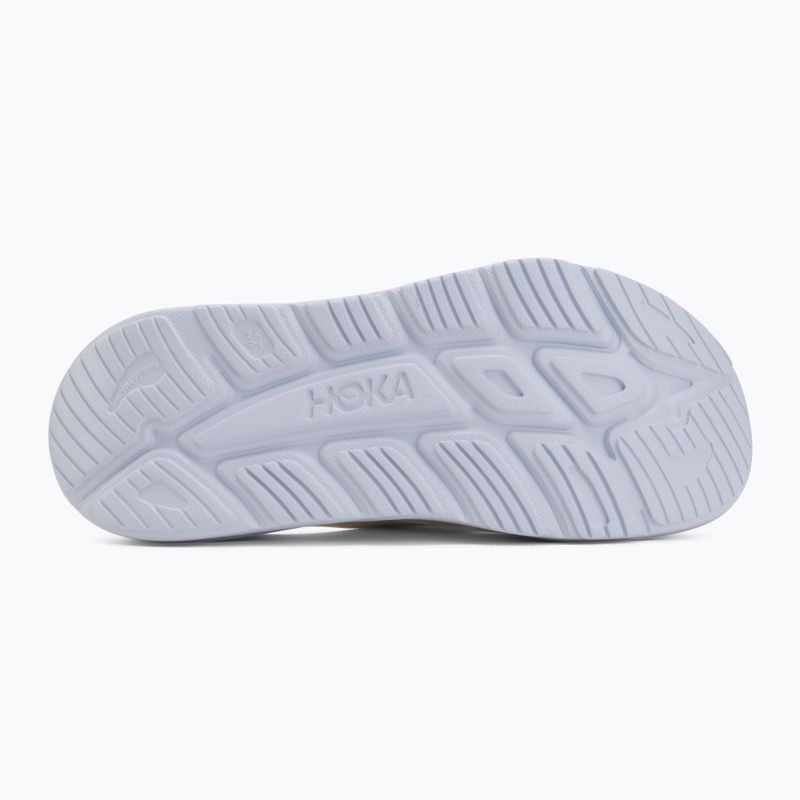 Badelatschen HOKA Ora Recovery Slide 3 alabaster/ambient blue 4