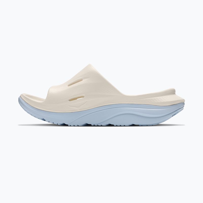 Badelatschen HOKA Ora Recovery Slide 3 alabaster/ambient blue 3