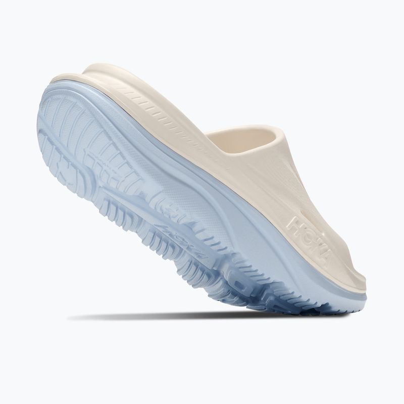 Badelatschen HOKA Ora Recovery Slide 3 alabaster/ambient blue 5