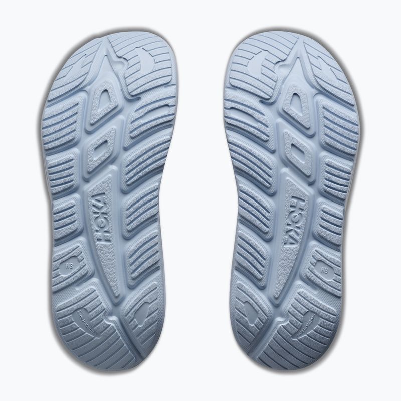 Badelatschen HOKA Ora Recovery Slide 3 alabaster/ambient blue 7