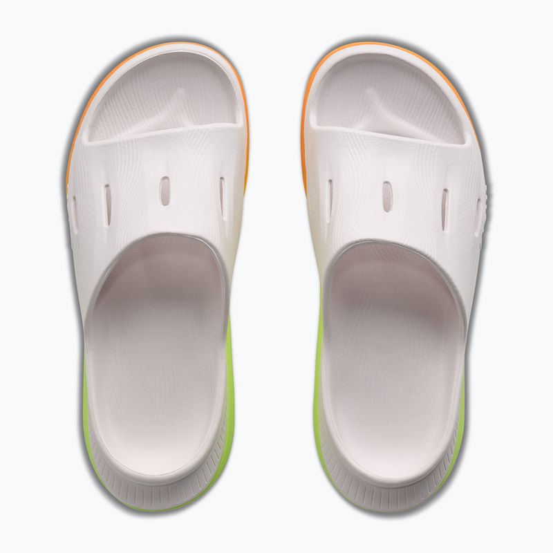 Badelatschen HOKA Ora Recovery Slide 3 white/neon yuzu 8