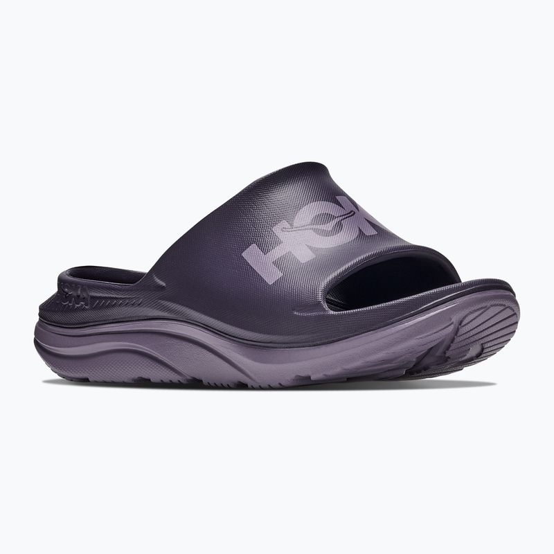 Badelatschen HOKA Ora Athletic squid ink/purple fog