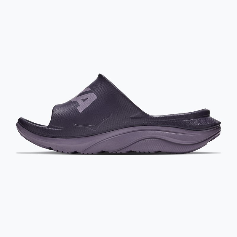 Badelatschen HOKA Ora Athletic squid ink/purple fog 3