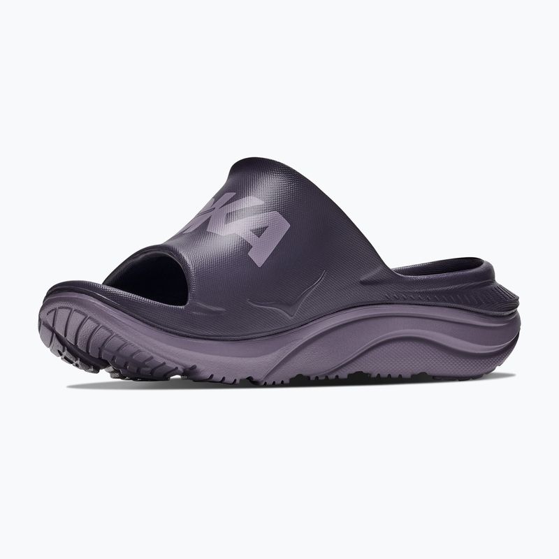 Badelatschen HOKA Ora Athletic squid ink/purple fog 4