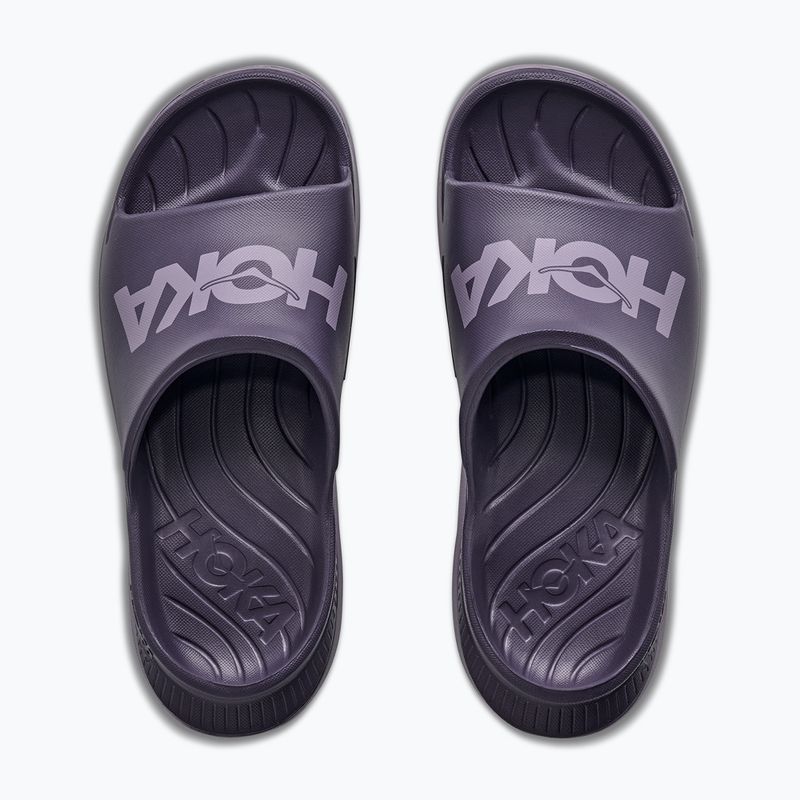 Badelatschen HOKA Ora Athletic squid ink/purple fog 8