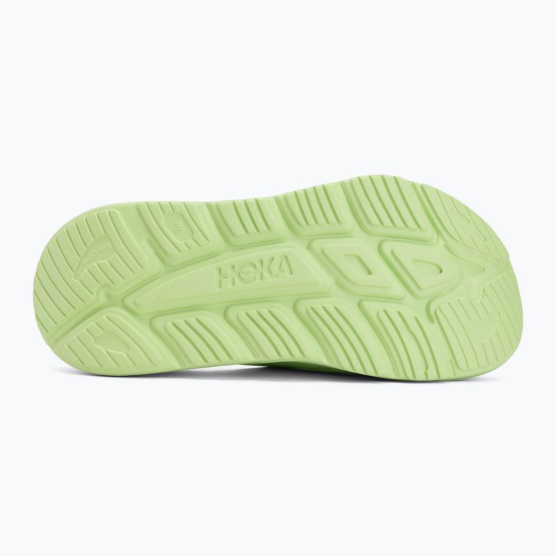 Badelatschen HOKA Ora Athletic tart apple/skyward blue 4