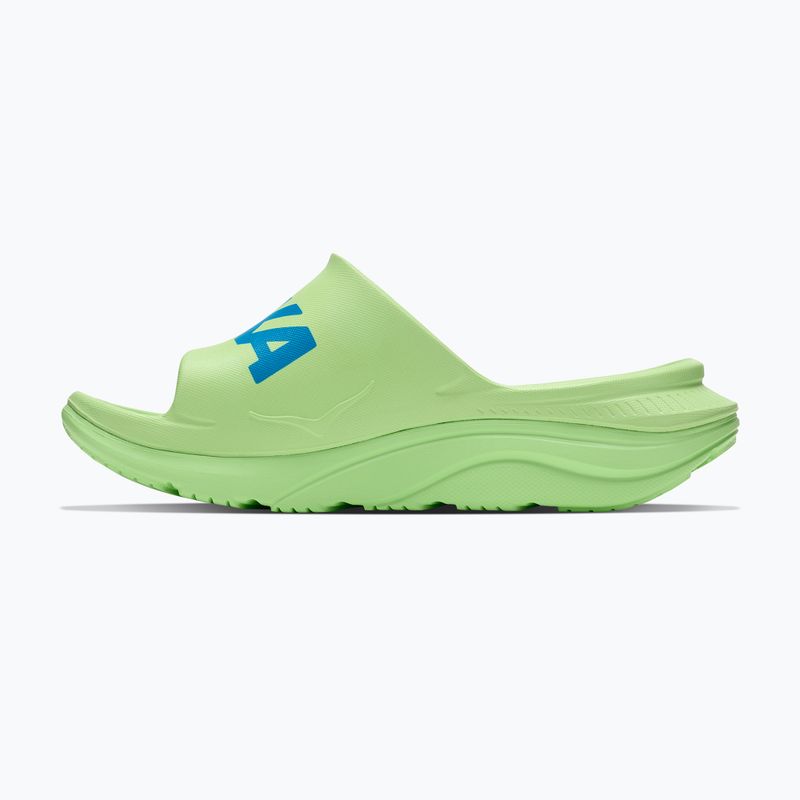 Badelatschen HOKA Ora Athletic tart apple/skyward blue 3
