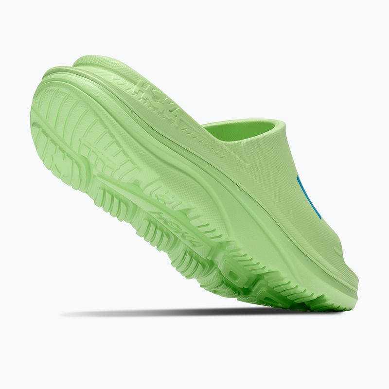 Badelatschen HOKA Ora Athletic tart apple/skyward blue 5