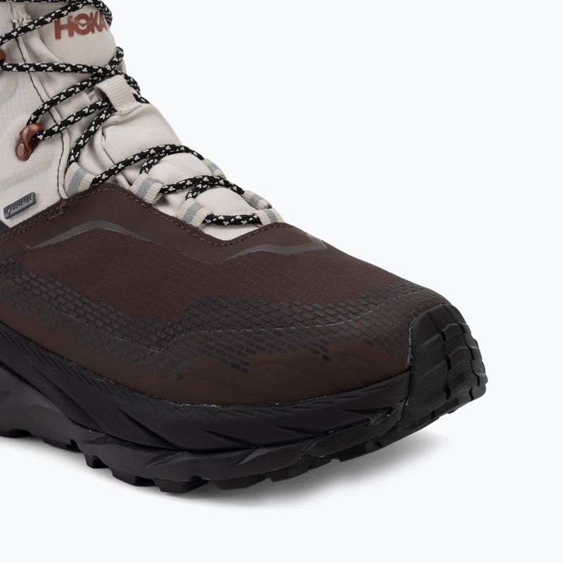 Herren-Trekkingstiefel HOKA Kaha 2 Frost GTX river rock grey/black 7