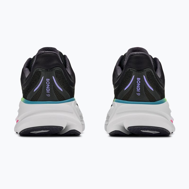 Herren-Laufschuhe HOKA Bondi 9 black/neon yuzu 4