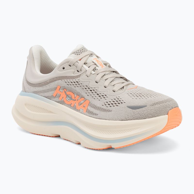 Laufschuhe für Damen HOKA Bondi 9 Wide river rock grey/mineral ore