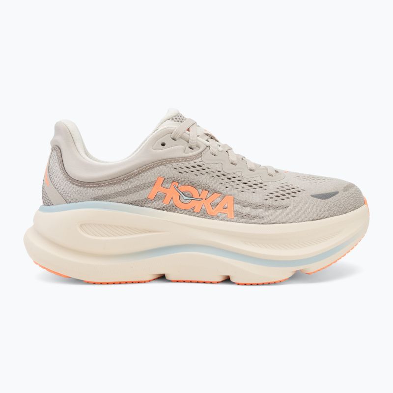 Laufschuhe für Damen HOKA Bondi 9 Wide river rock grey/mineral ore 2