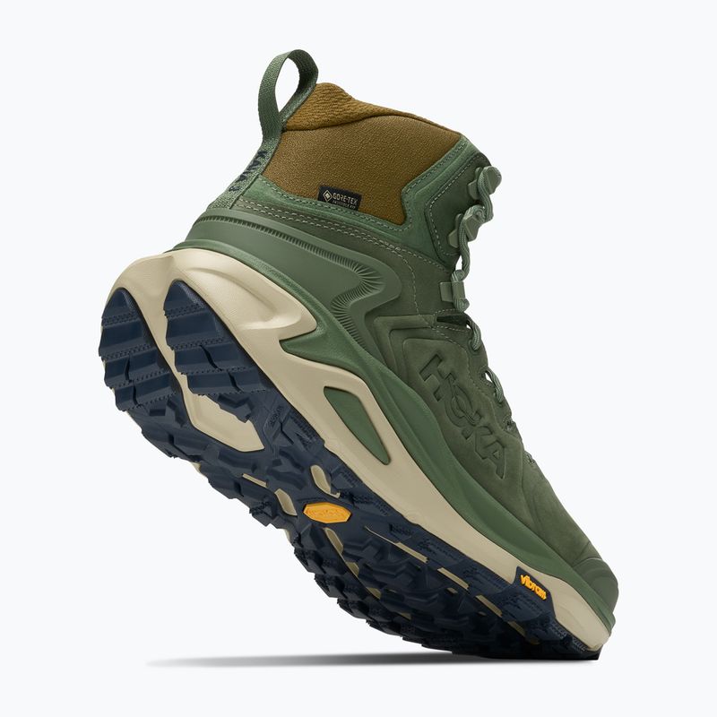 Herren-Wanderschuhe Hoka Kaha 3 GTX nettle leaf/barley flour 5