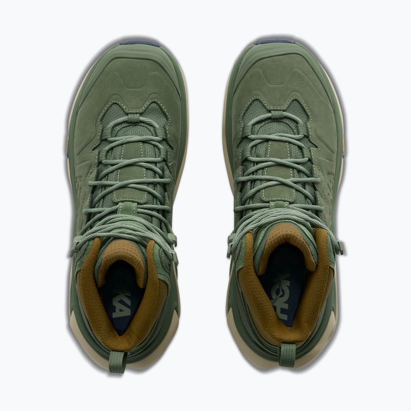 Herren-Wanderschuhe Hoka Kaha 3 GTX nettle leaf/barley flour 8
