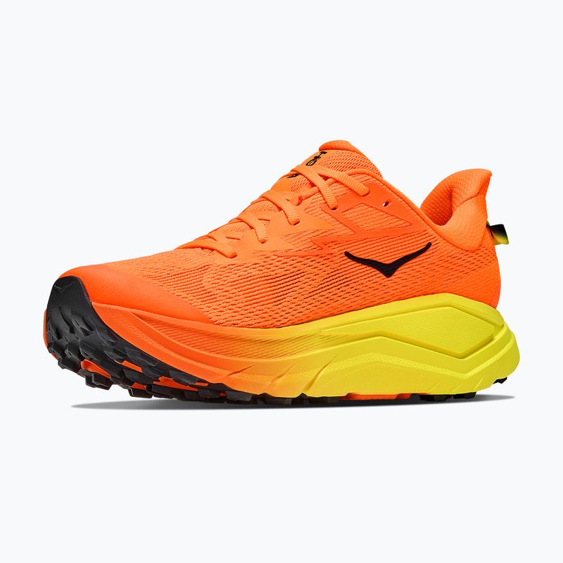 Herren-Laufschuhe HOKA Challenger 8 neon tangerine/hoka citrus 2