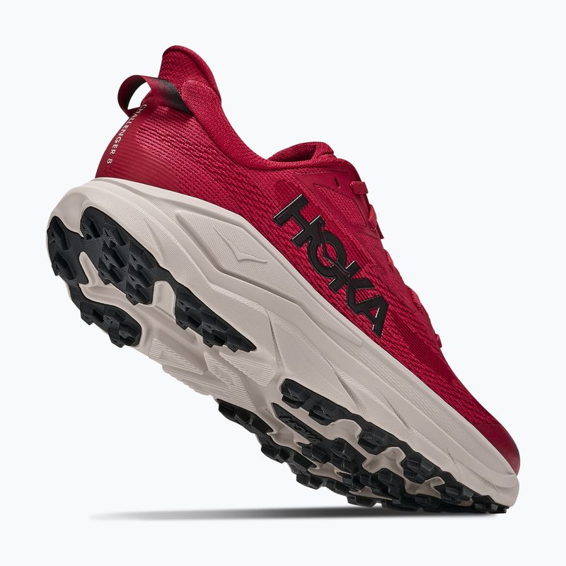 Herren-Laufschuhe HOKA Challenger 8 red agate/river rock grey 3