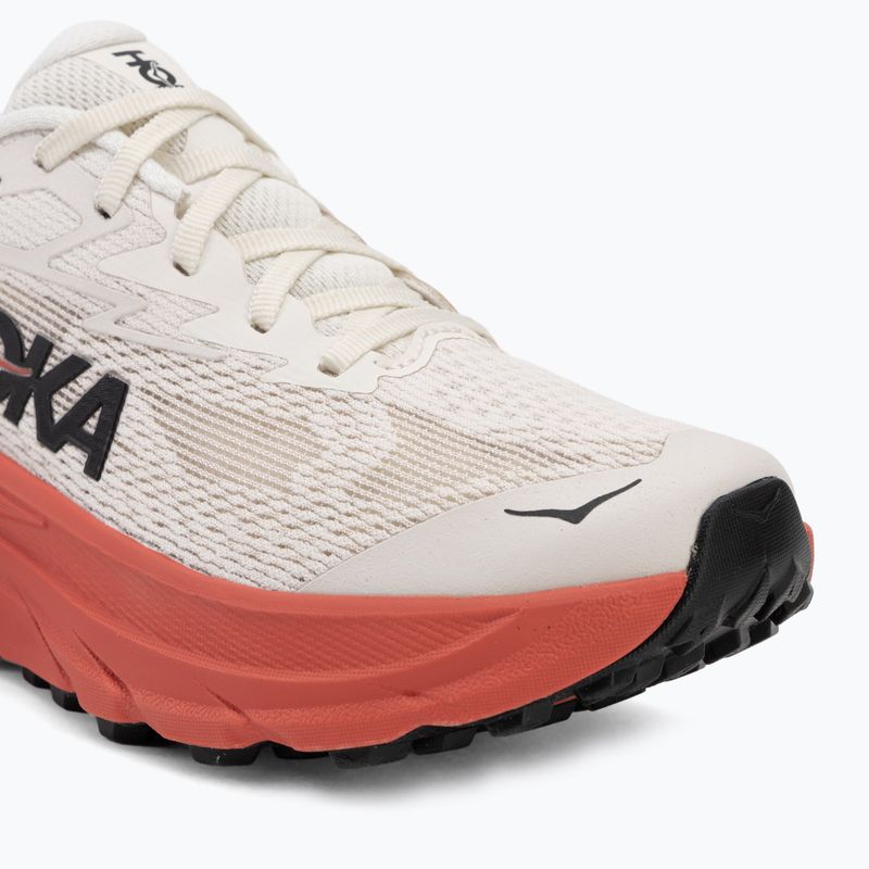 Laufschuhe für Damen HOKA Challenger 8 alabaster/burnt red 7
