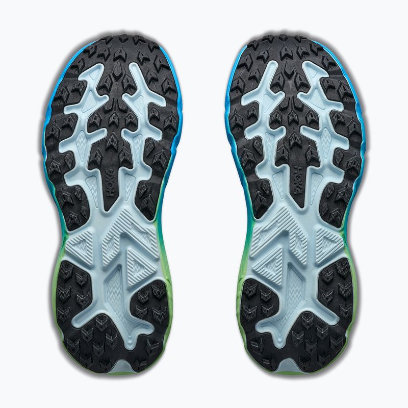Laufschuhe für Damen HOKA Challenger 8 glimmering blue/tart apple 6
