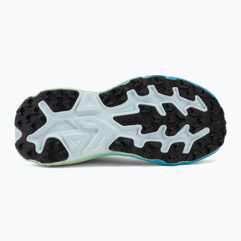 Laufschuhe für Damen HOKA Challenger 8 glimmering blue/tart apple 4