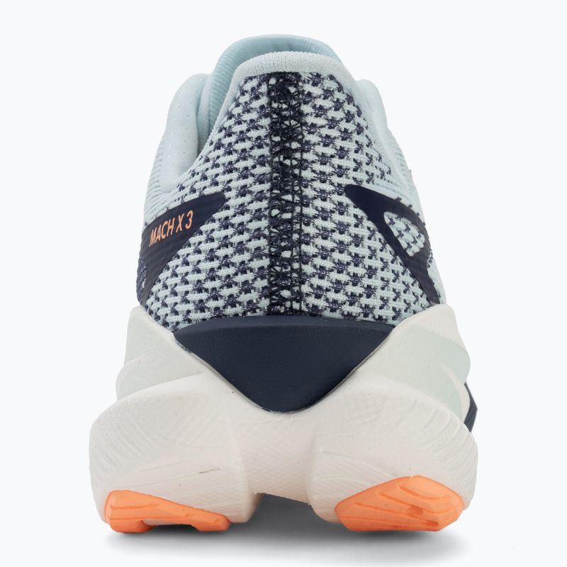 Laufschuhe für Damen HOKA Mach X 3 glimmering blue/varsity navy 6