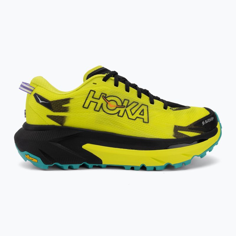 Herren-Laufschuhe HOKA Mafate 5 black/hoka citrus 2