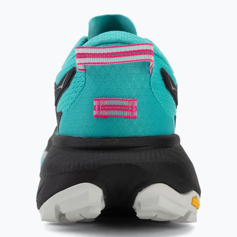 Laufschuhe für Damen HOKA Mafate 5 black/electric aqua 6