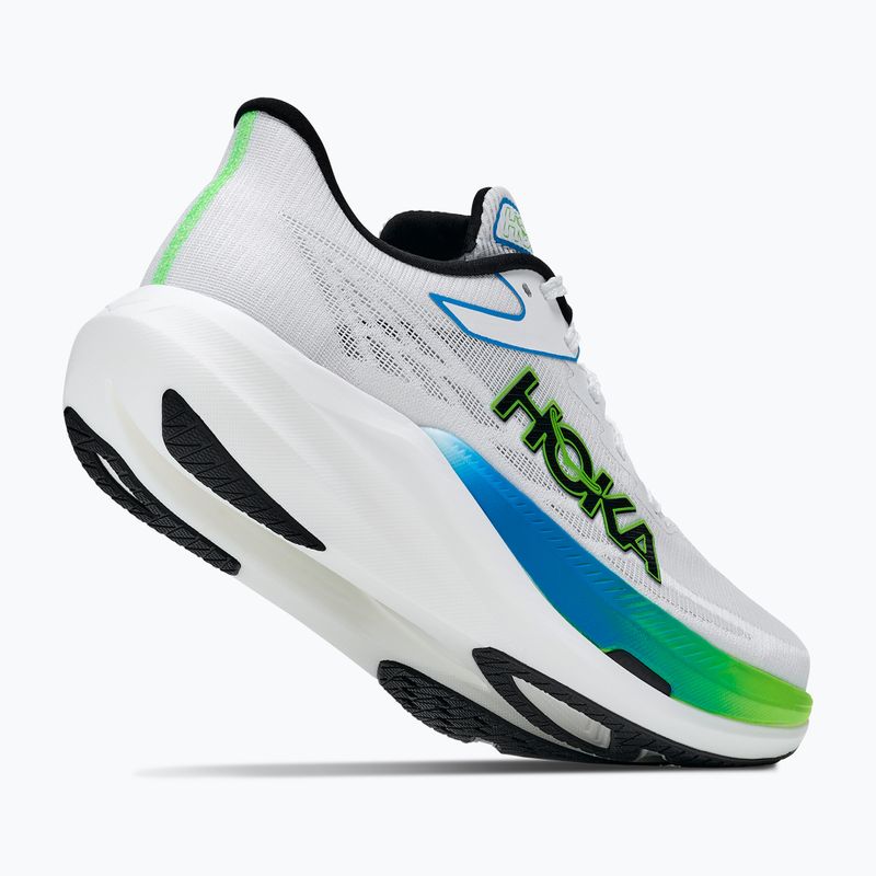 Laufschuhe HOKA Rocket X 3 frost/electric lime 5