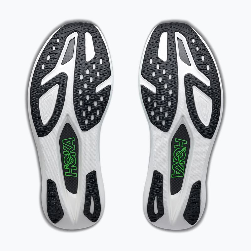 Laufschuhe HOKA Rocket X 3 frost/electric lime 7