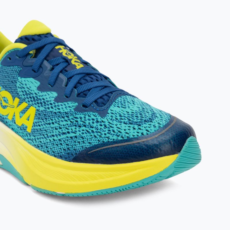 Kinder-Laufschuhe HOKA Rincon 4 electric aqua/neon hoka citrus 7