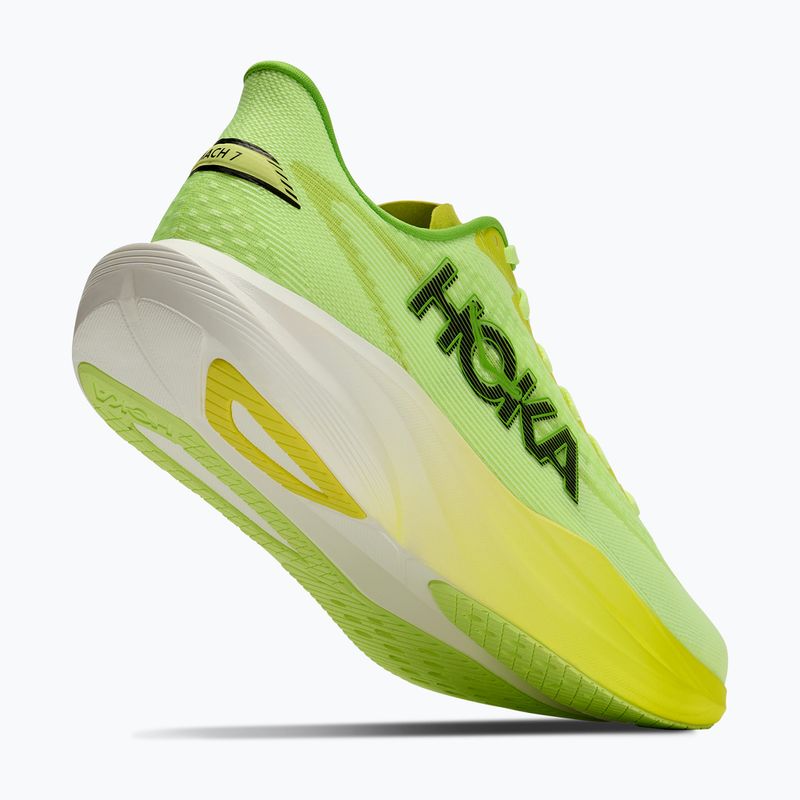 Herren-Laufschuhe HOKA Mach 7 neon yuzu/hoka citrus 5