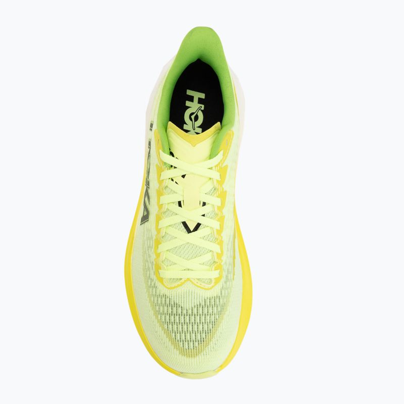 Herren-Laufschuhe HOKA Mach 7 neon yuzu/hoka citrus 5