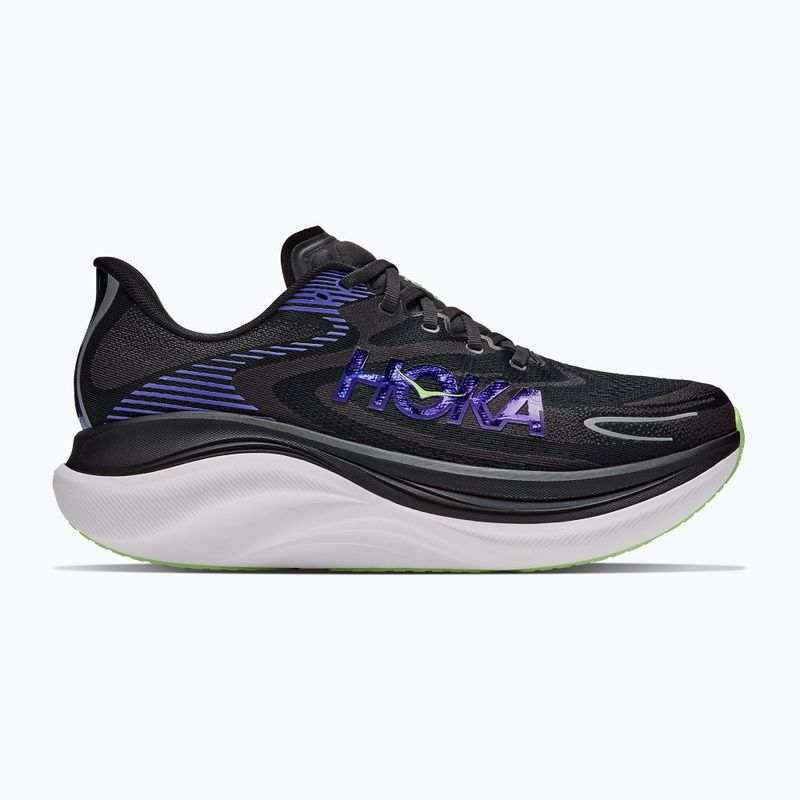 Herren-Laufschuhe HOKA Skyward X 2 carbon black/neon nebula 2