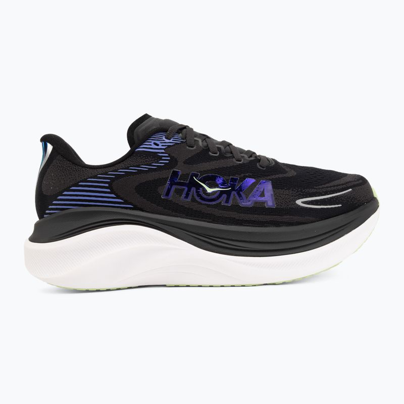 Herren-Laufschuhe HOKA Skyward X 2 carbon black/neon nebula 2