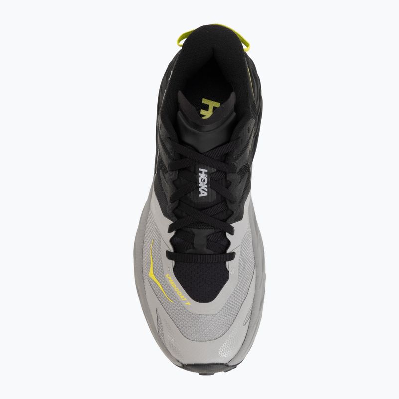 Herren-Laufschuhe HOKA Speedgoat 7 black/stellar grey 5