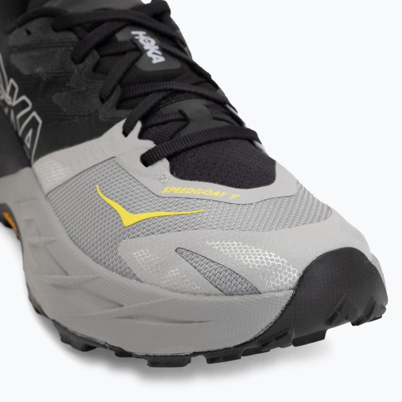 Herren-Laufschuhe HOKA Speedgoat 7 black/stellar grey 7