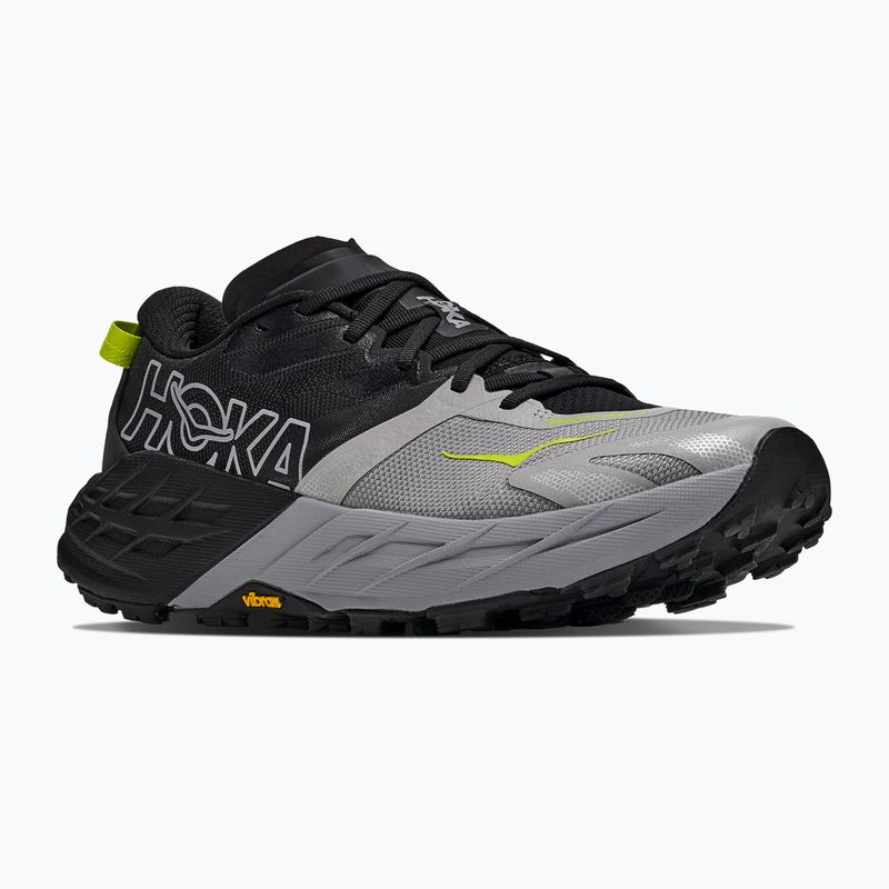Herren-Laufschuhe HOKA Speedgoat 7 black/stellar grey