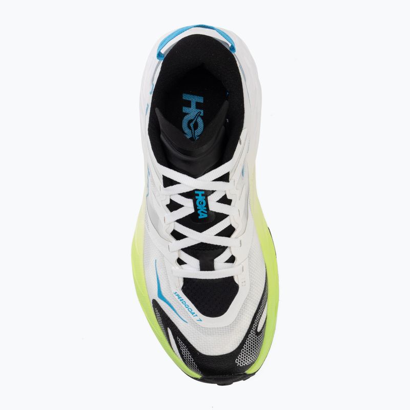 Laufschuhe für Damen HOKA Speedgoat 7 frost/neon yuzu 5