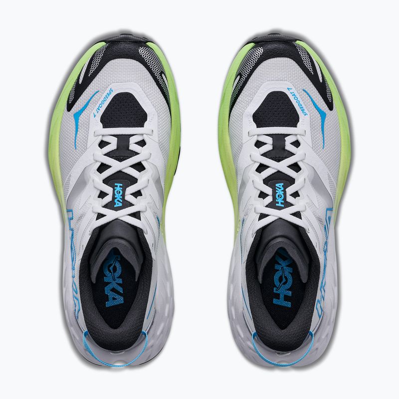 Laufschuhe für Damen HOKA Speedgoat 7 frost/neon yuzu 8