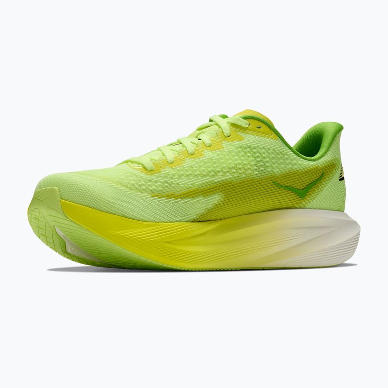 Laufschuhe für Damen HOKA Mach 7 neon yuzu/hoka citrus 4