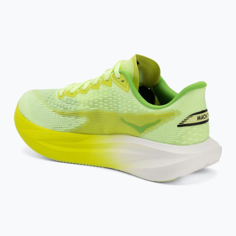 Laufschuhe für Damen HOKA Mach 7 neon yuzu/hoka citrus 3