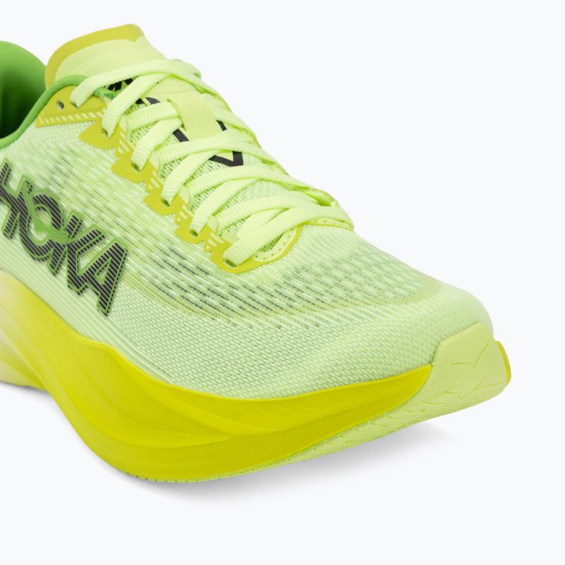 Laufschuhe für Damen HOKA Mach 7 neon yuzu/hoka citrus 7