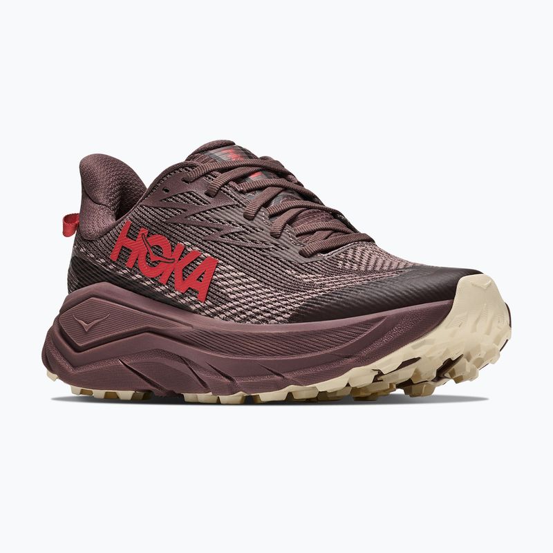 Laufschuhe für Damen HOKA Challenger 8 GTX black/varsity burgundy