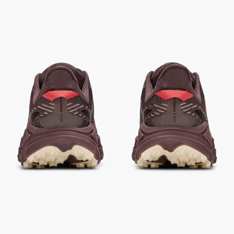 Laufschuhe für Damen HOKA Challenger 8 GTX black/varsity burgundy 4