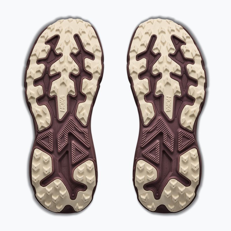 Laufschuhe für Damen HOKA Challenger 8 GTX black/varsity burgundy 6
