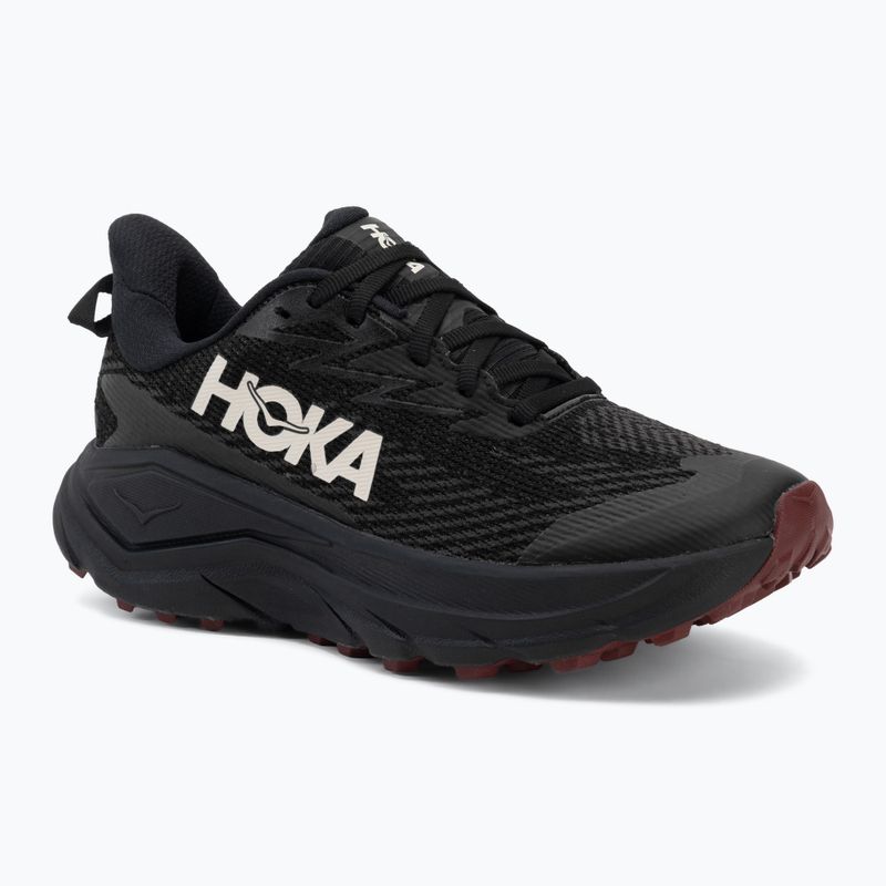 Laufschuhe für Damen HOKA Challenger 8 GTX black/varsity burgundy