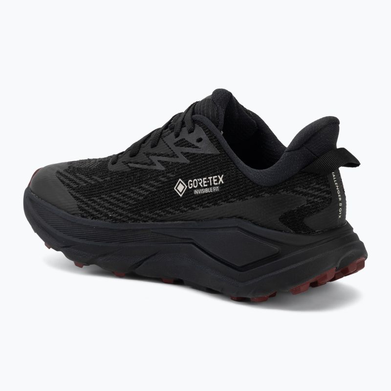 Laufschuhe für Damen HOKA Challenger 8 GTX black/varsity burgundy 3