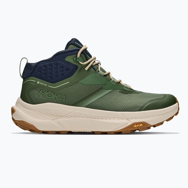 Herren-Trekkingstiefel HOKA Transport Hike GTX nettle leaf/alabaster 2
