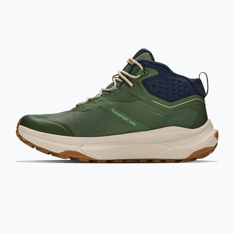 Herren-Trekkingstiefel HOKA Transport Hike GTX nettle leaf/alabaster 3
