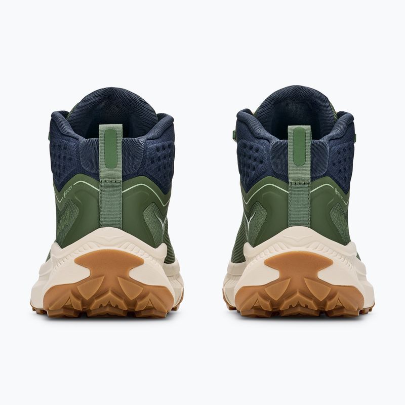 Herren-Trekkingstiefel HOKA Transport Hike GTX nettle leaf/alabaster 6