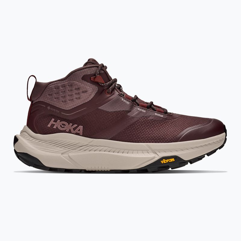 Herren-Trekkingstiefel HOKA Transport Hike GTX deep mauve/smoky quartz 2